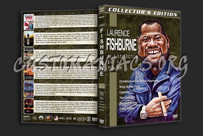 Laurence Fishburne Film Collection - Set 4 (1988-1991) dvd cover