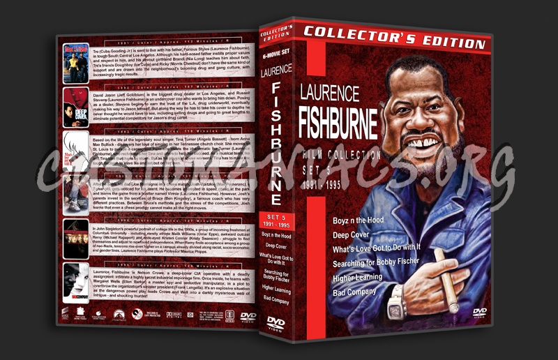 Laurence Fishburne Film Collection - Set 5 (1991-1995) dvd cover