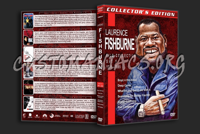 Laurence Fishburne Film Collection - Set 5 (1991-1995) dvd cover
