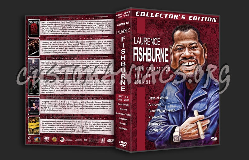 Laurence Fishburne Film Collection - Set 10 (2008-2011) dvd cover