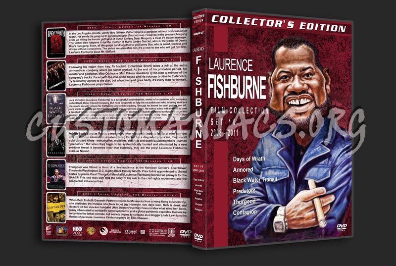 Laurence Fishburne Film Collection - Set 10 (2008-2011) dvd cover