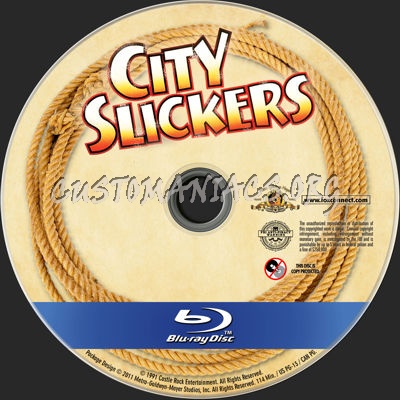 City Slickers blu-ray label