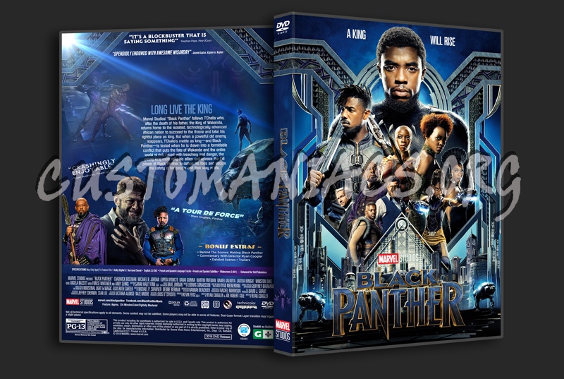 Black Panther (2018) dvd cover