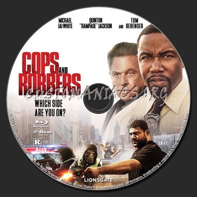 Cops and Robbers blu-ray label