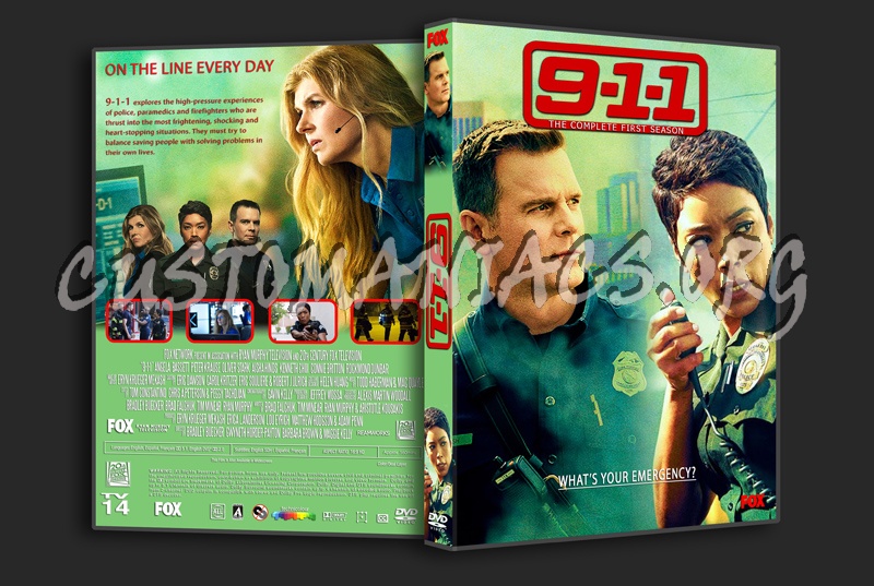 9-1-1 Season 1 dvd cover