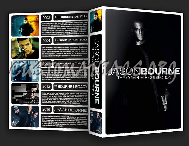 The Jason Bourne Collection dvd cover