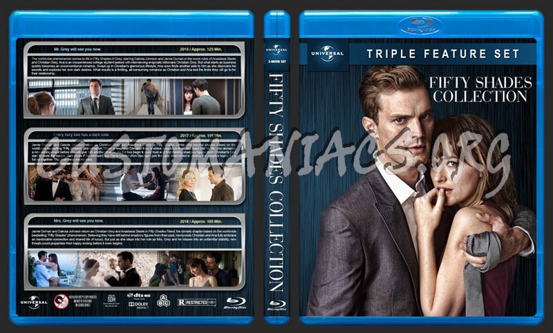Fifty Shades Collection blu-ray cover