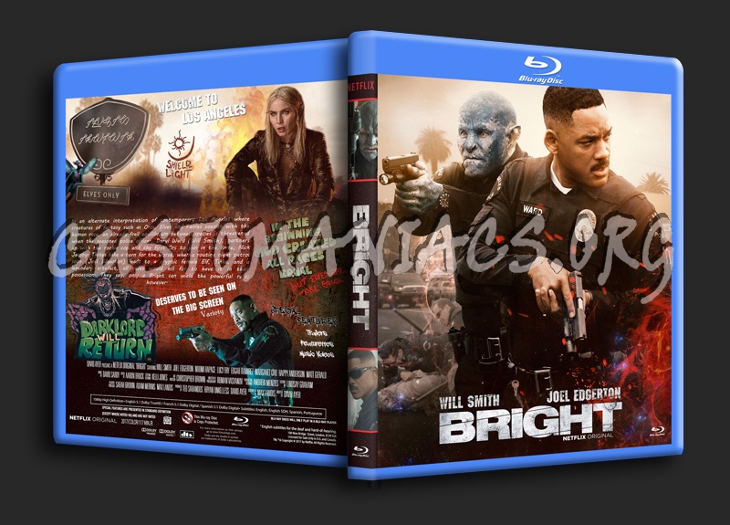 Bright blu-ray cover