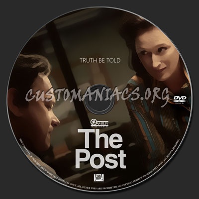 The Post dvd label