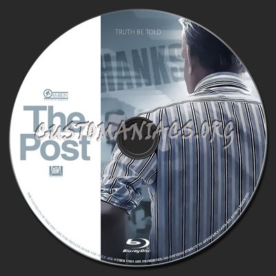 The Post blu-ray label