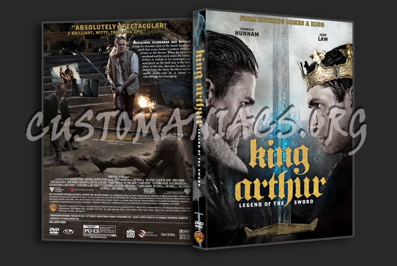 King Arthur: Legend Of The Sword dvd cover