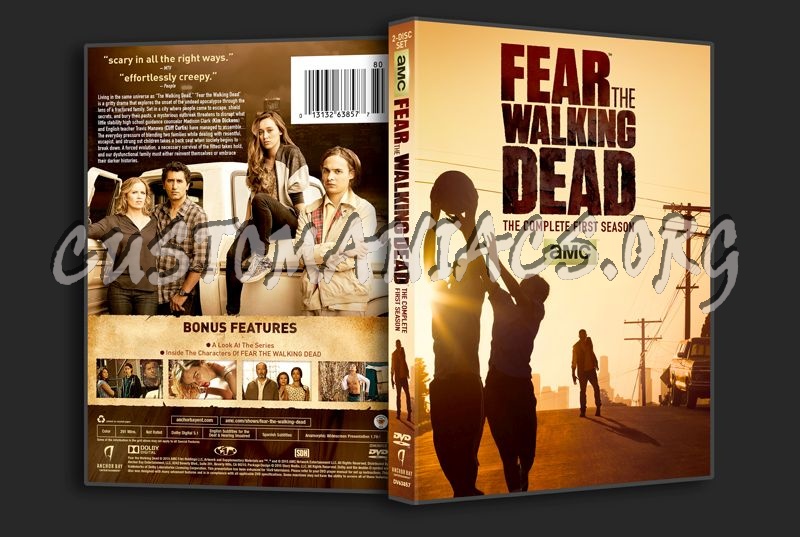 Fear the Walking Dead Season 1 dvd cover