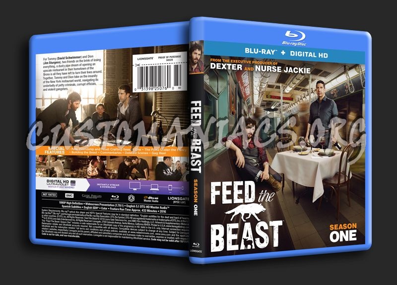 Feed the Beast Season 1 blu-ray cover