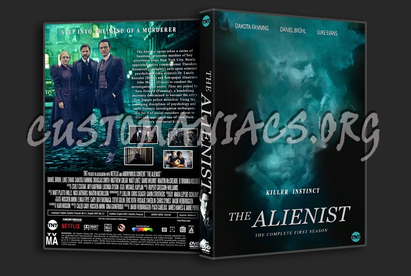 The Alienist Season 1 dvd cover