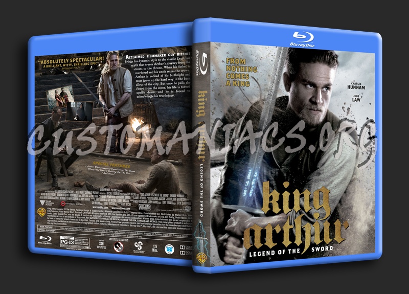 King Arthur: Legend Of The Sword dvd cover