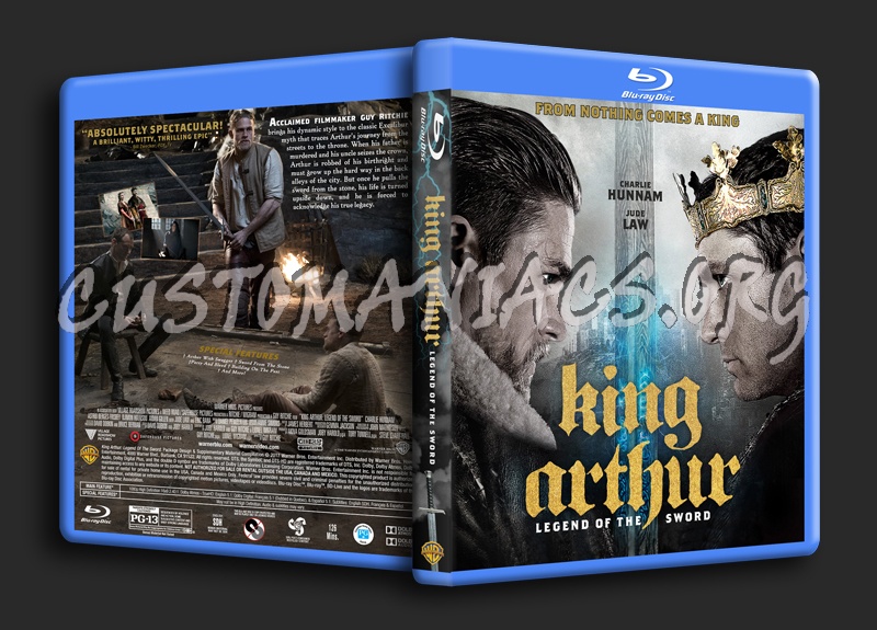 King Arthur: Legend Of The Sword dvd cover