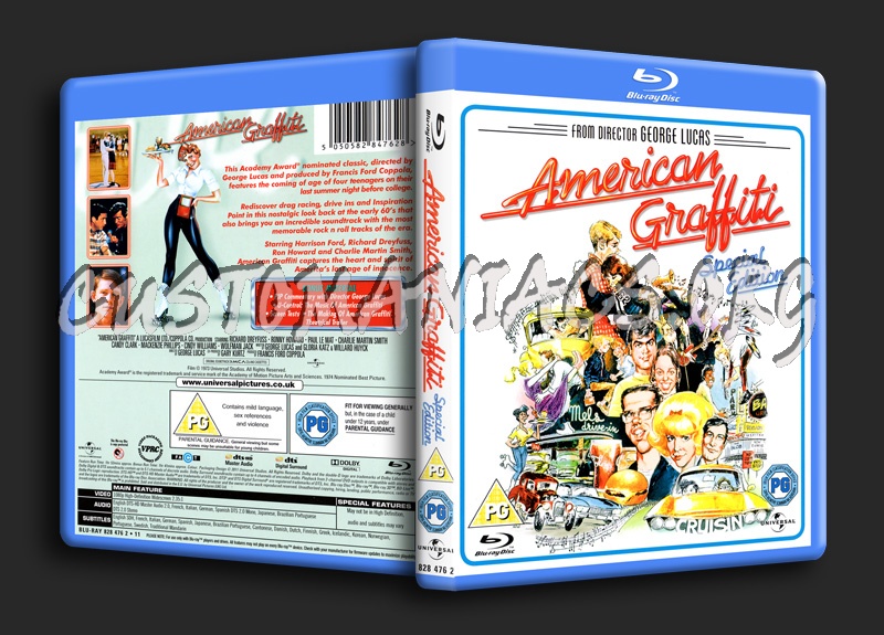 American Graffiti blu-ray cover