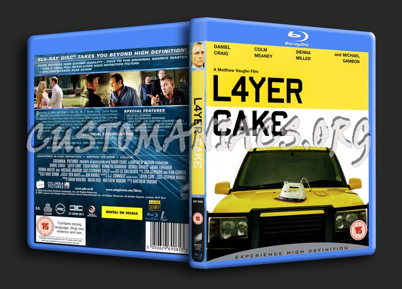 Layer Cake blu-ray cover