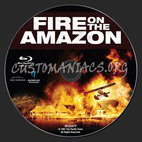 Fire on the Amazon blu-ray label