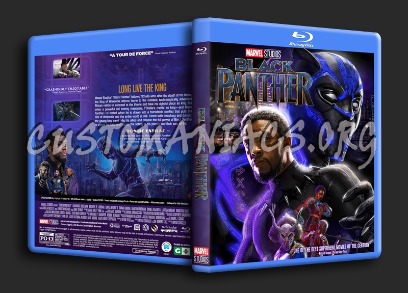Black Panther (2018) dvd cover