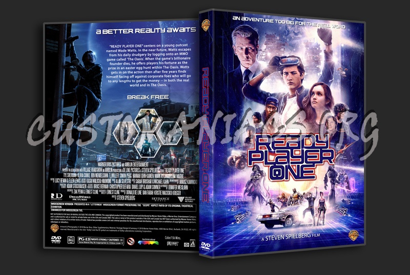 Ready Player One dvd cover