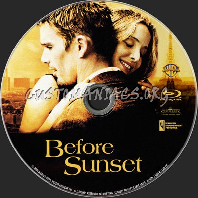 Before Sunset blu-ray label