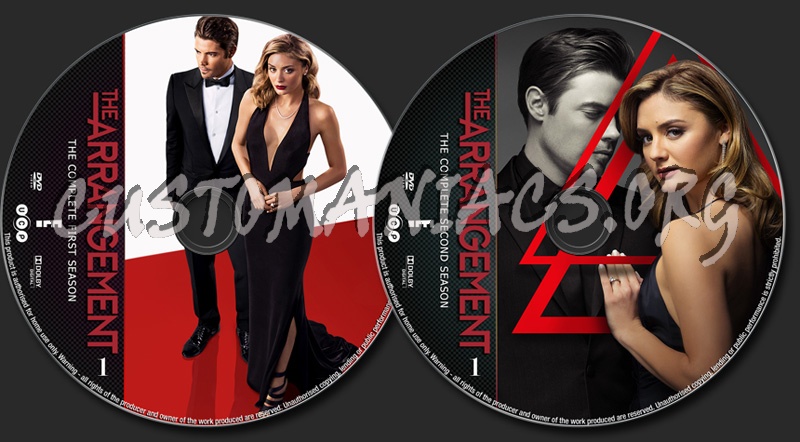 The Arrangement Seasons 1-2 dvd label