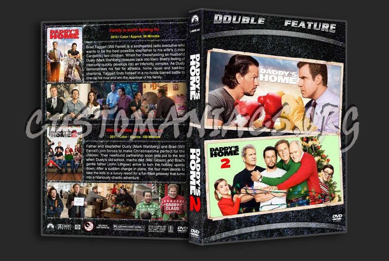 Daddy's Home Double Feature dvd cover