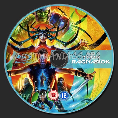 Thor: Ragnarok blu-ray label