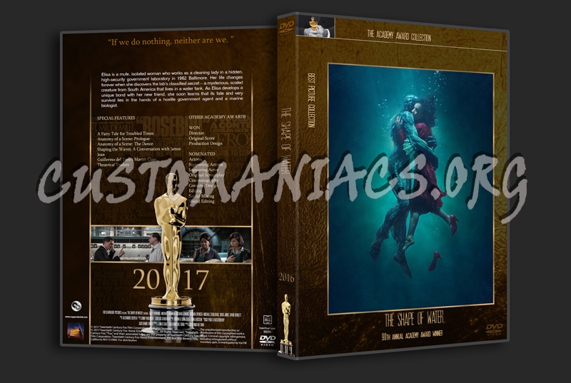 The Shape of Water - Academy Awards Collection dvd cover