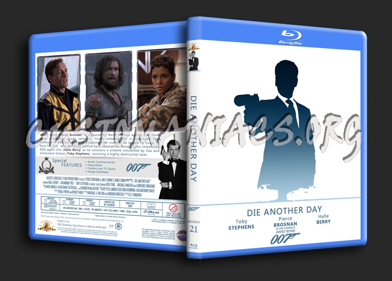 Die Another Day - The James Bond 007 Collection blu-ray cover
