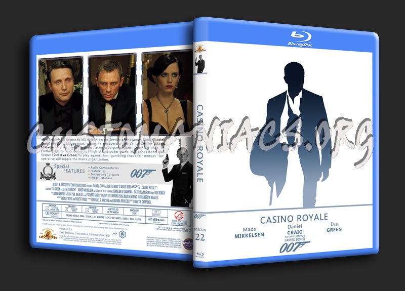 Casino Royale - The James Bond 007 Collection blu-ray cover