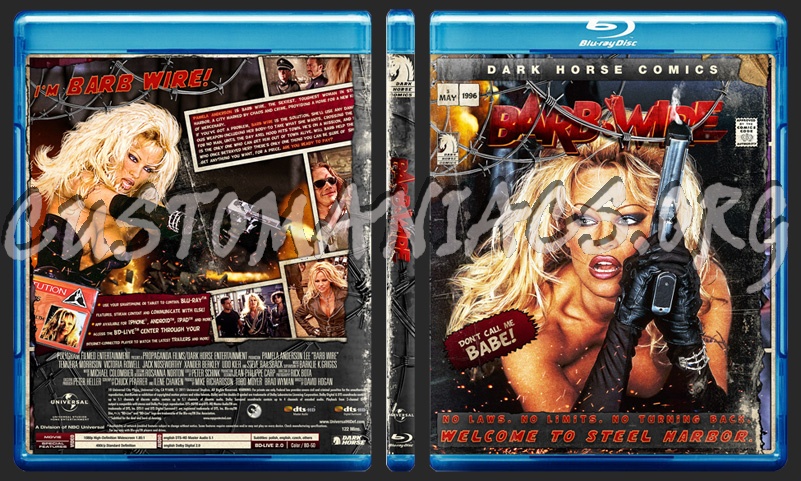 Barb Wire - Matush Comics Collection blu-ray cover