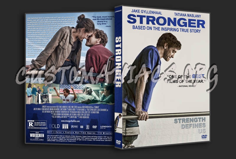 Stronger dvd cover