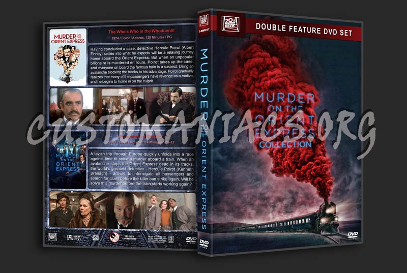 Murder on the Orient Express Collection dvd cover