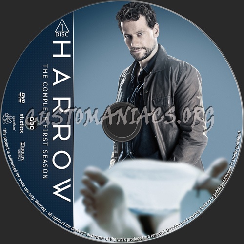 Harrow Season 1 dvd label