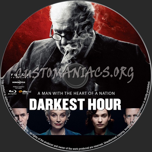 Darkest Hour blu-ray label