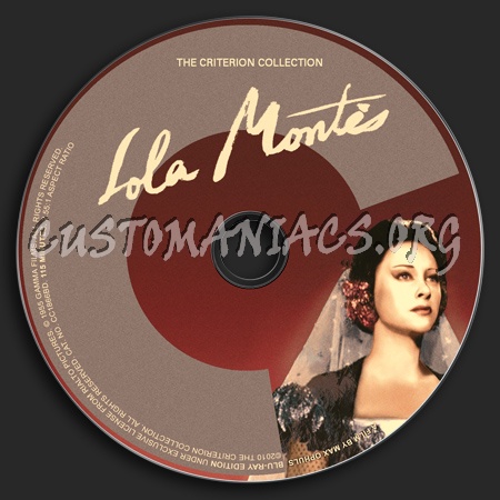 503 - Lola Montes dvd label