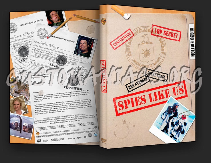 Spies Like Us dvd cover