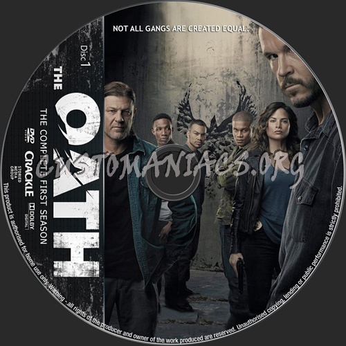 The Oath Season 1 dvd label