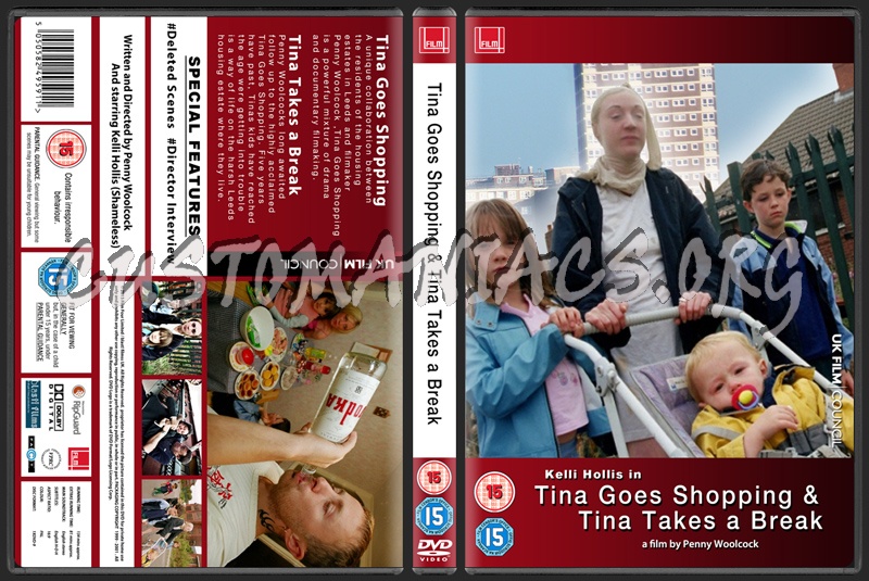 Tina Goes Shopping & Tina Takes a Break dvd cover