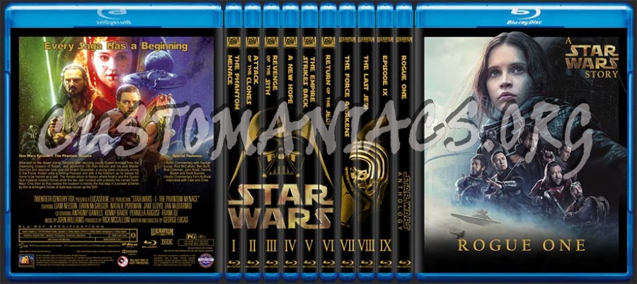 Star Wars - Episode VIII - The Last Jedi blu-ray cover