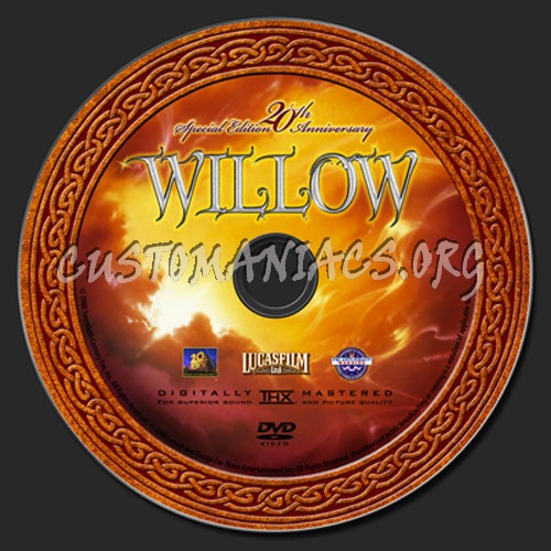 Willow dvd label