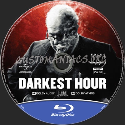 Darkest Hour blu-ray label