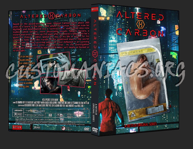 Altered Carbon - Season 1 dvd cover