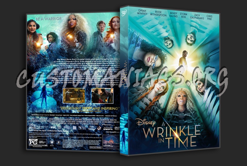 A Wrinkle In Time (2018) dvd cover