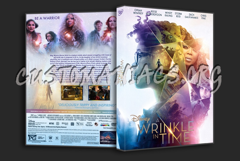 A Wrinkle In Time (2018) dvd cover