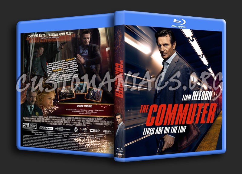 The Commuter dvd cover