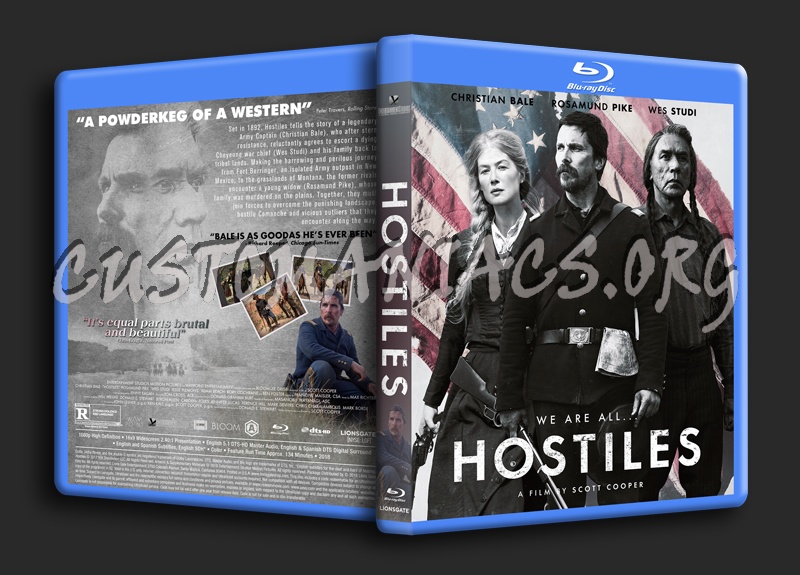 Hostiles dvd cover