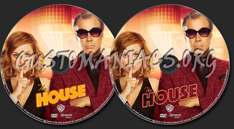 The House dvd label